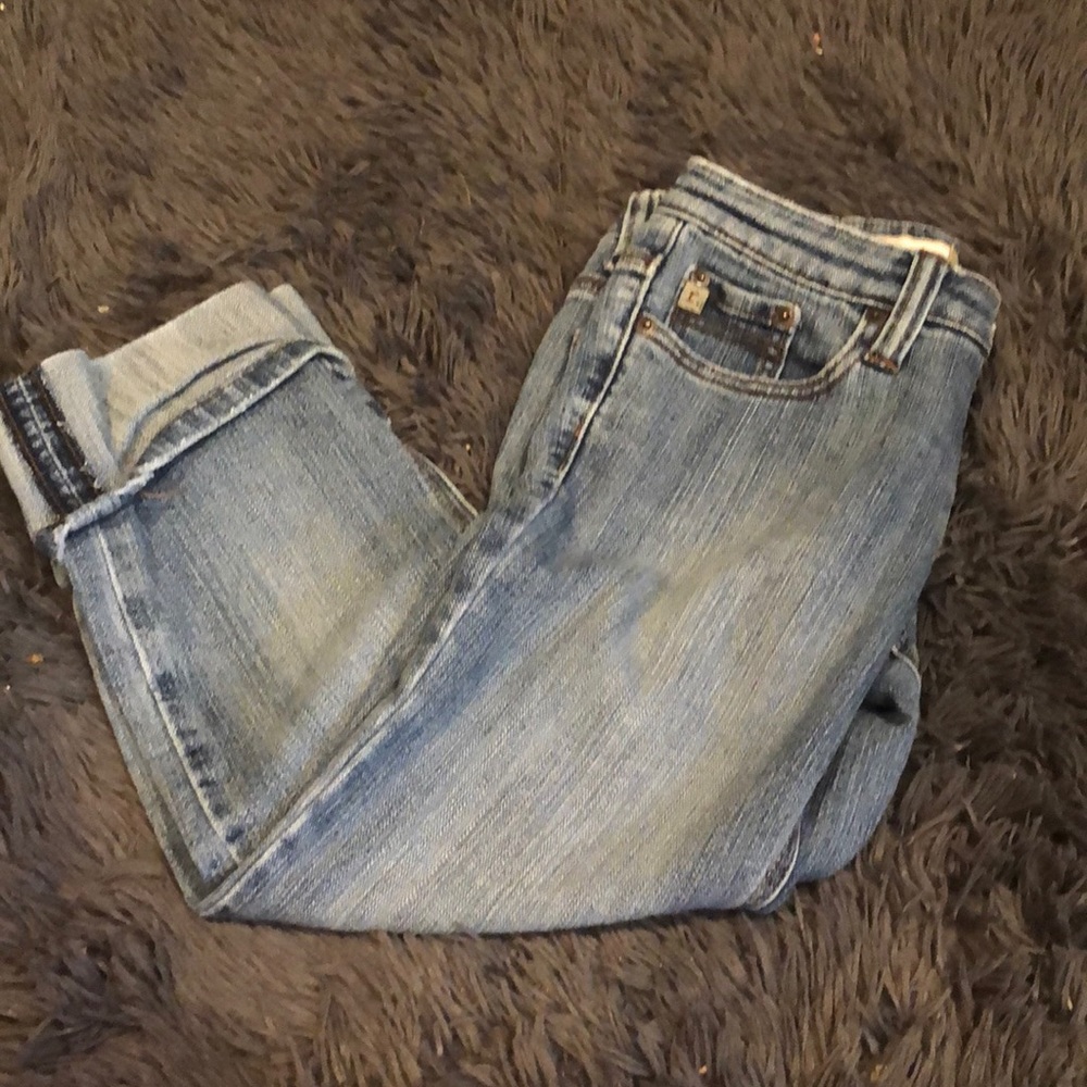 Refuge size 3 cuffed capris